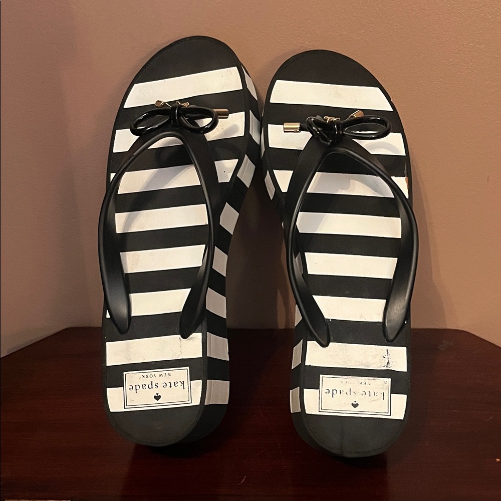 Kate Spade NY Rhett wedge thong sandal